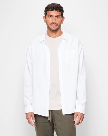 European Linen Long Sleeve Shirt
