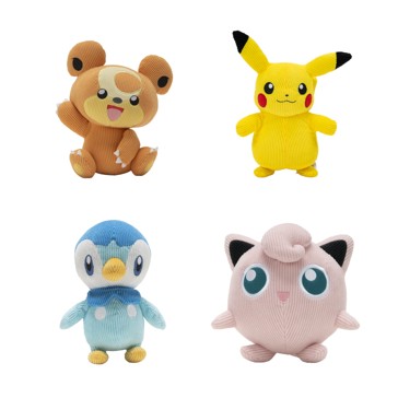 Pokemon Select 8" Corduroy Plush - Assorted*