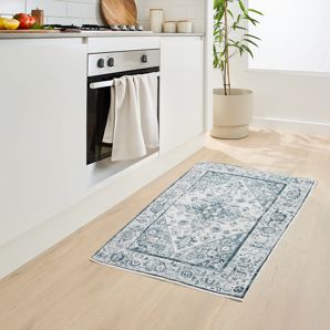 Anko Mira Indoor Mat - Blue, 90cm x 60cm
