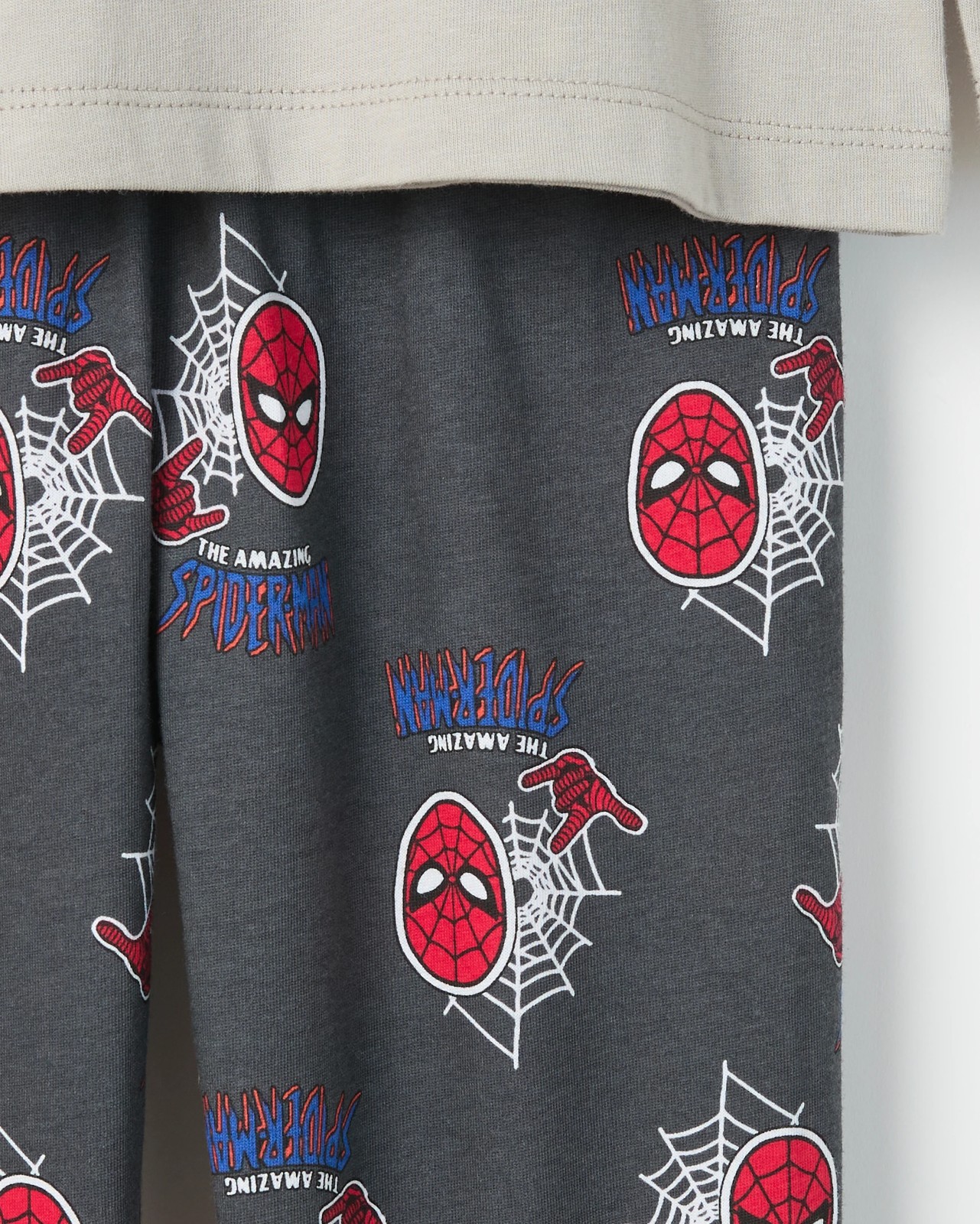 Marvel Spider-Man Australian Cotton 2 Pack Younger Boys Pyjama Set 4 of 5