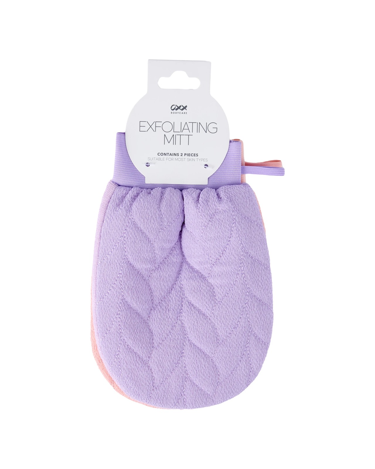 OXX Bodycare 2 Piece Exfoliating Mitt 5 of 5