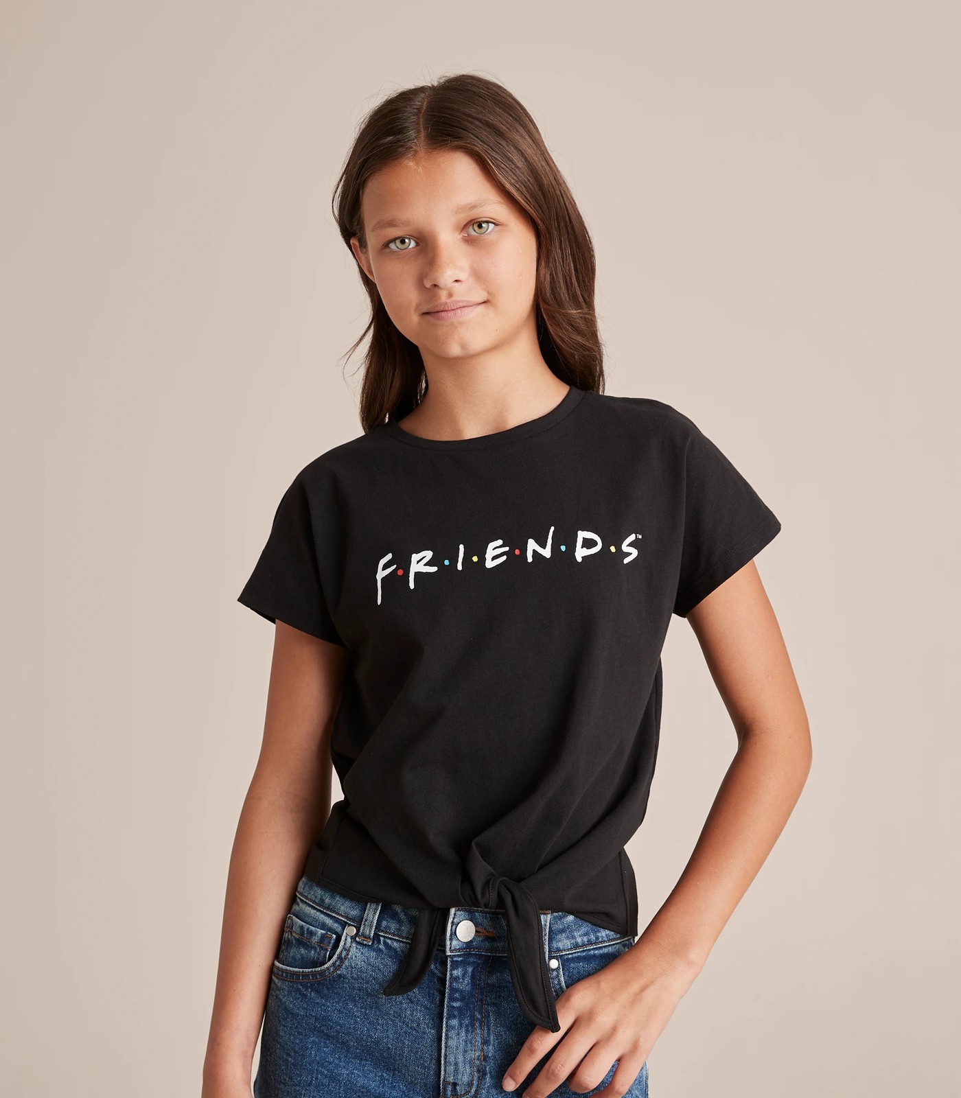 Friends Tie-Front T-shirt 2 of 5