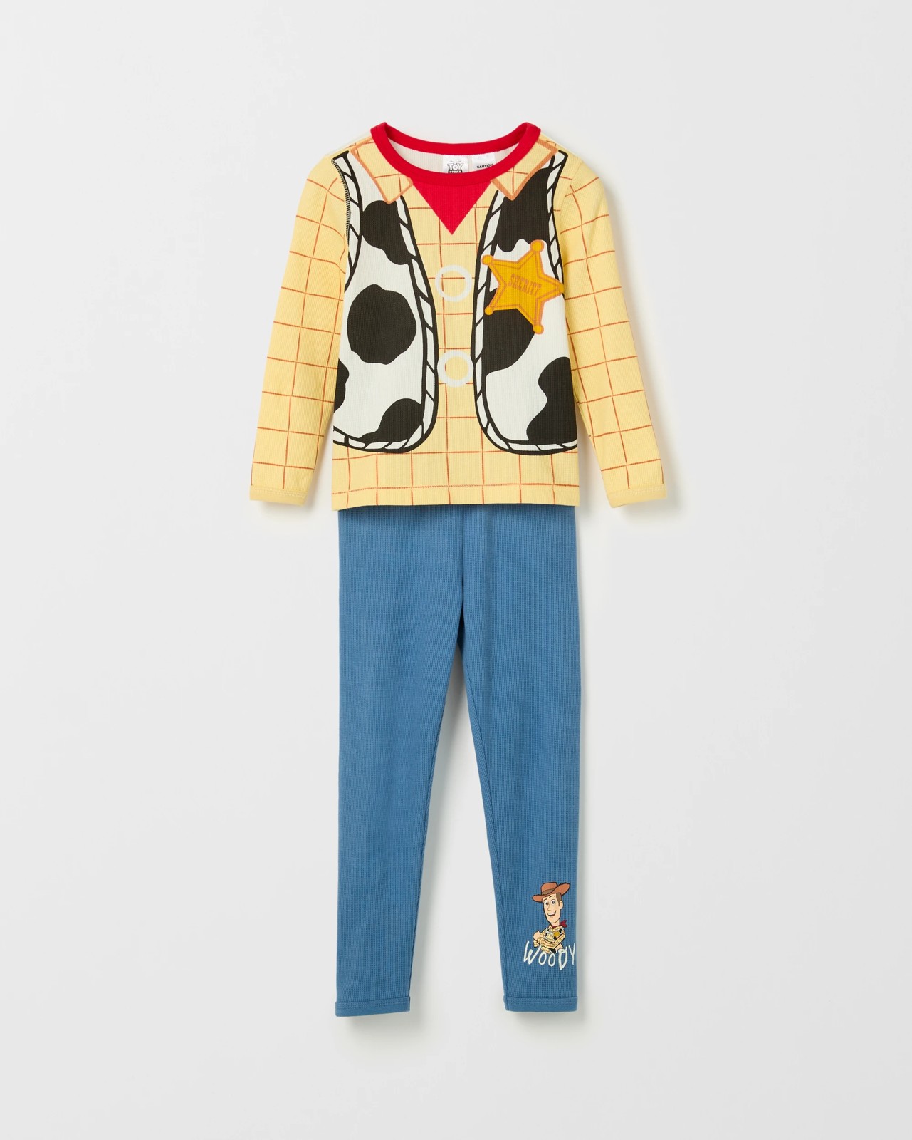 Toy Story Woody Australian Cotton Top & Pants Younger Boys Pyjama Set 5 of 6