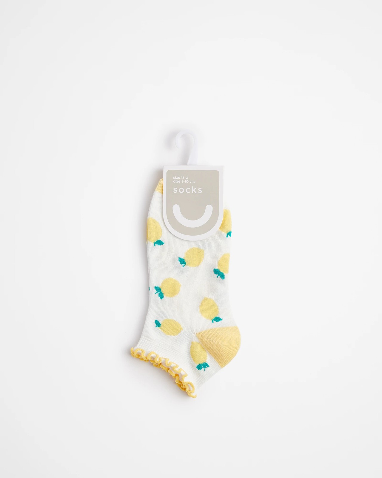 Novelty Kids Crew Lettuce Socks 1 Pack Lemons Target Australia