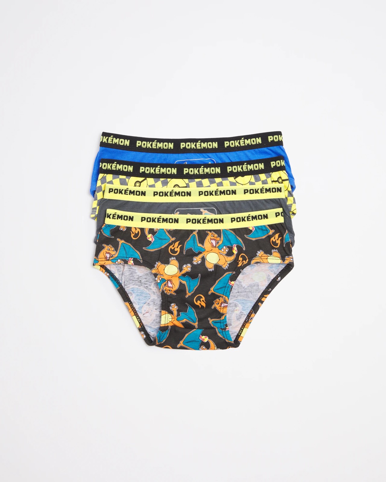 Pokemon Underwear for Boys - 5 Pack Pokemon Underwear