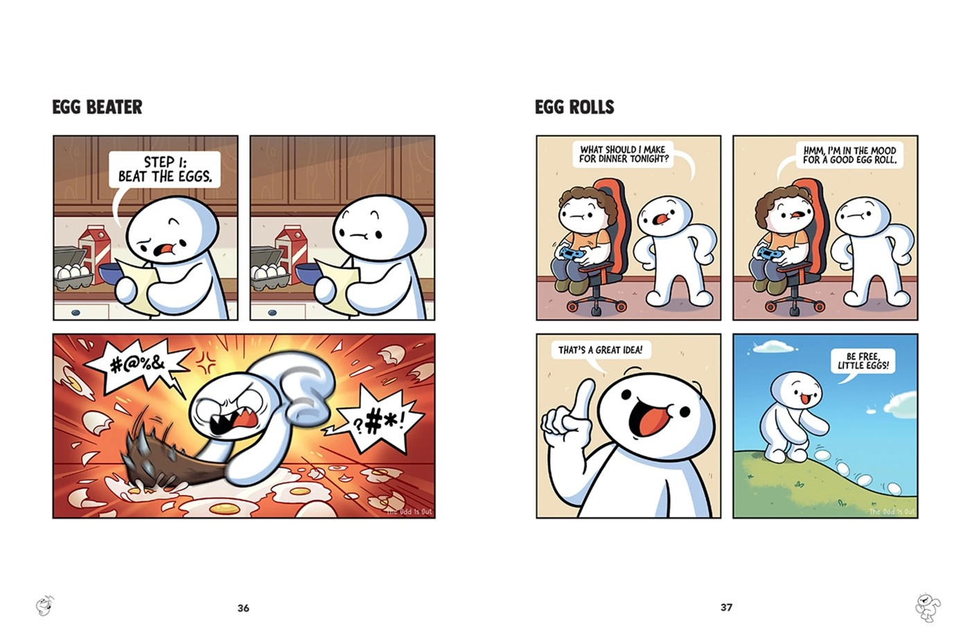 The Odd 1's Out: Art and Comics Collection by James Rallison - Book 2 of 3