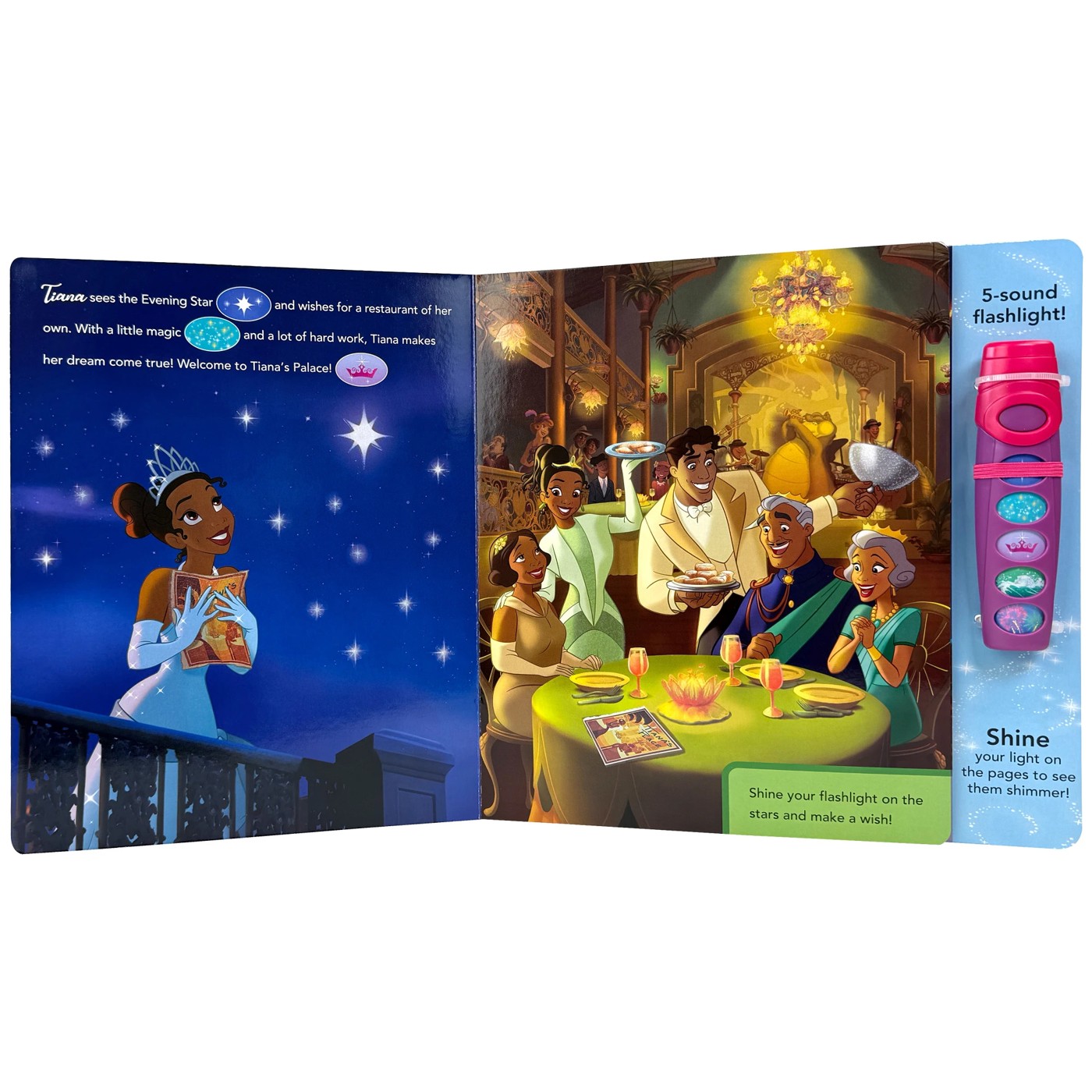 Disney Princess: Sparkling Dreams Flashlight Sound Book 5 of 5