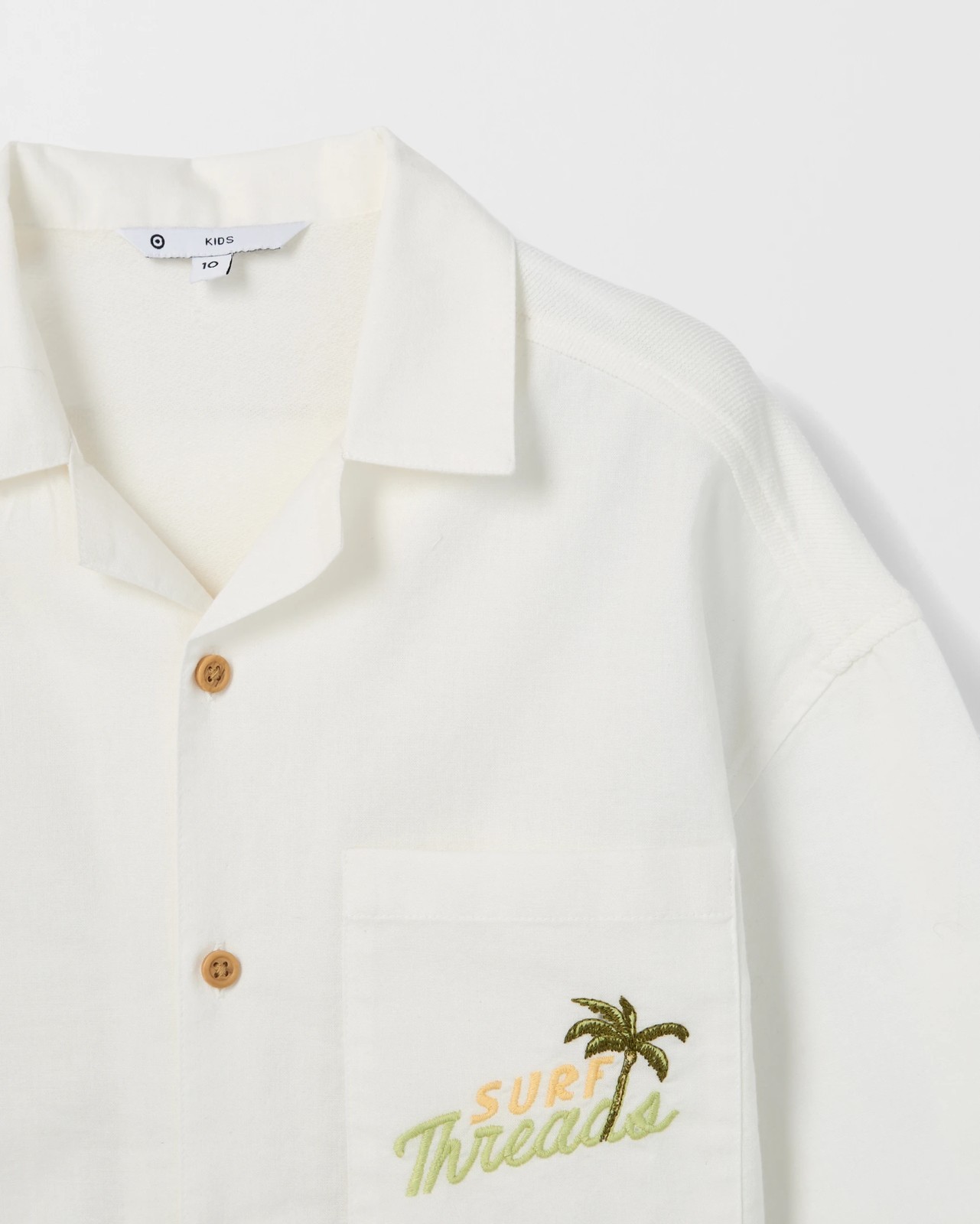 Cotton Short Sleeve Textured Shirt 5 of 6
