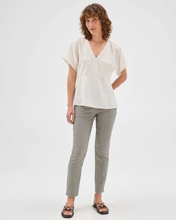 Preview Carrie Bengaline Ankle Length Skinny Pants