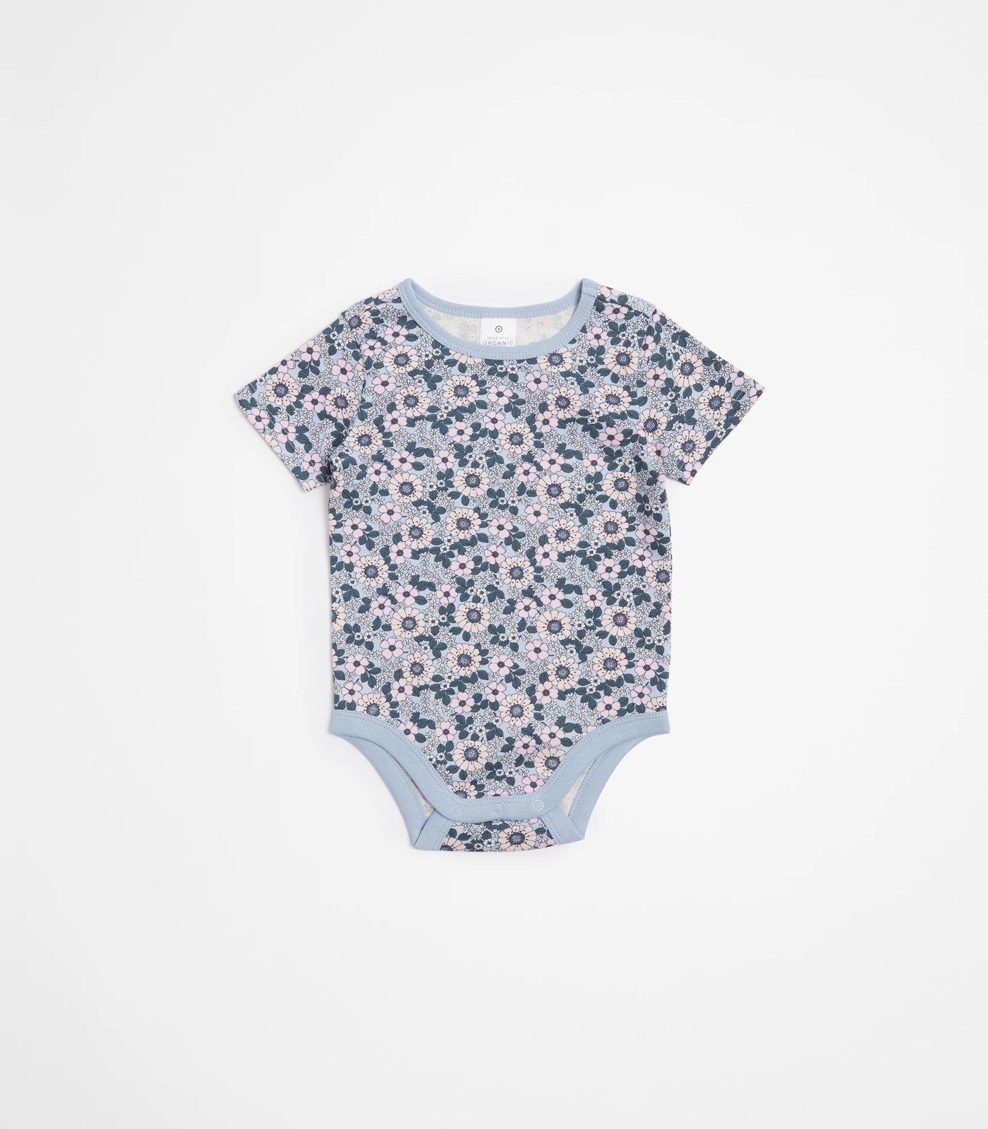 Baby Organic Cotton Bodysuits 5 Pack