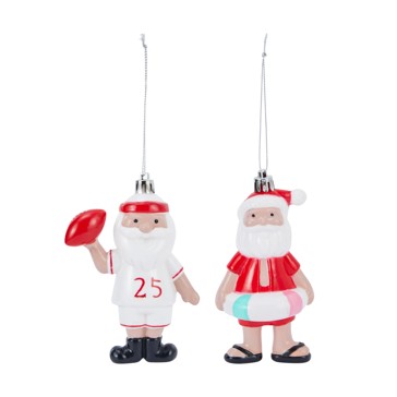 Active Santa Decoration, Assorted - Anko