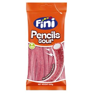 Fini Strawberry Shock Sour Pencils - 100g