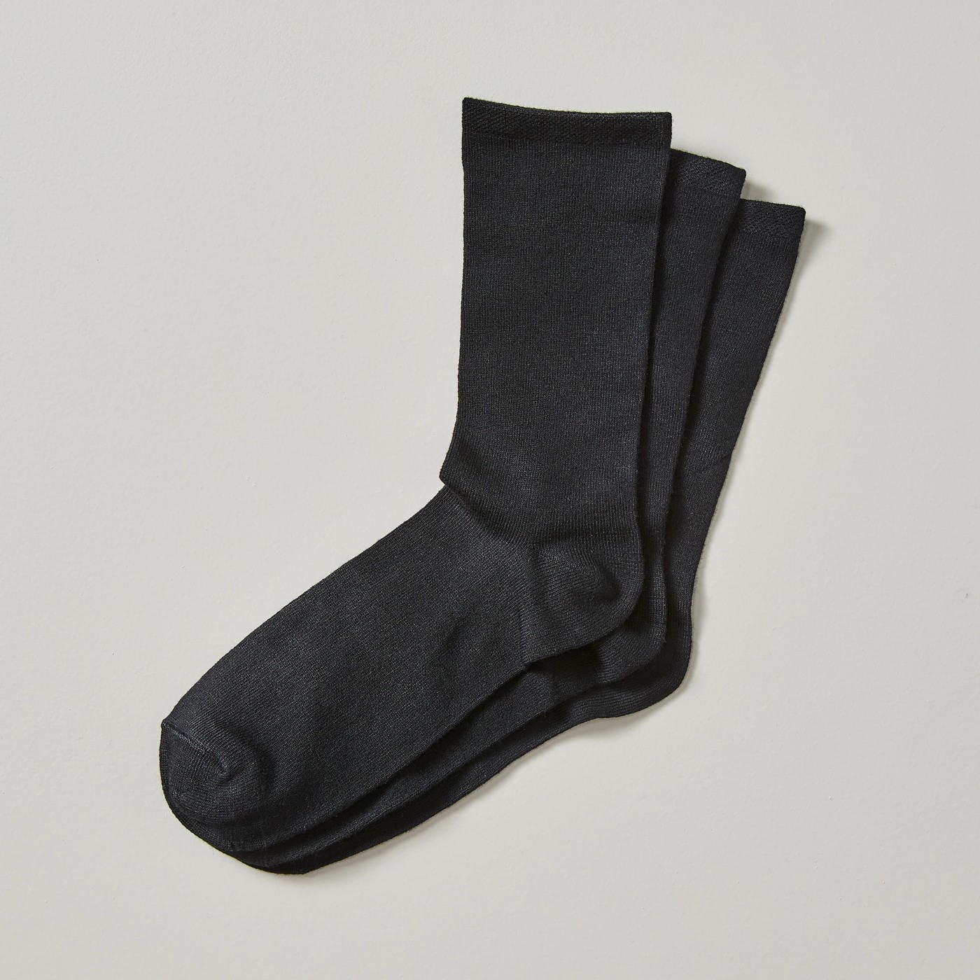 3 Pack Bamboo Crew Socks 3 of 3