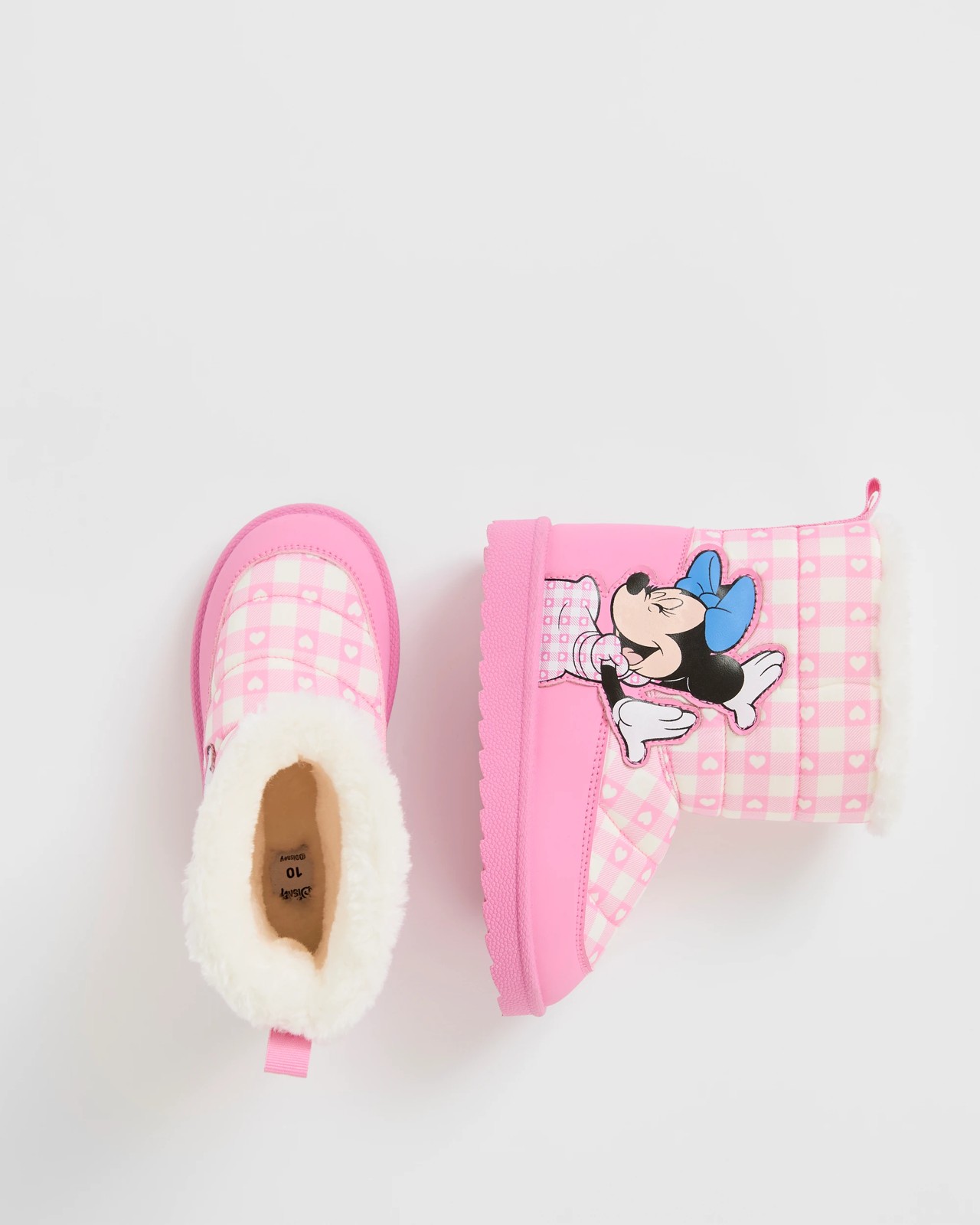 Disney Minnie Mouse Padded Slipper Boots 3 of 3