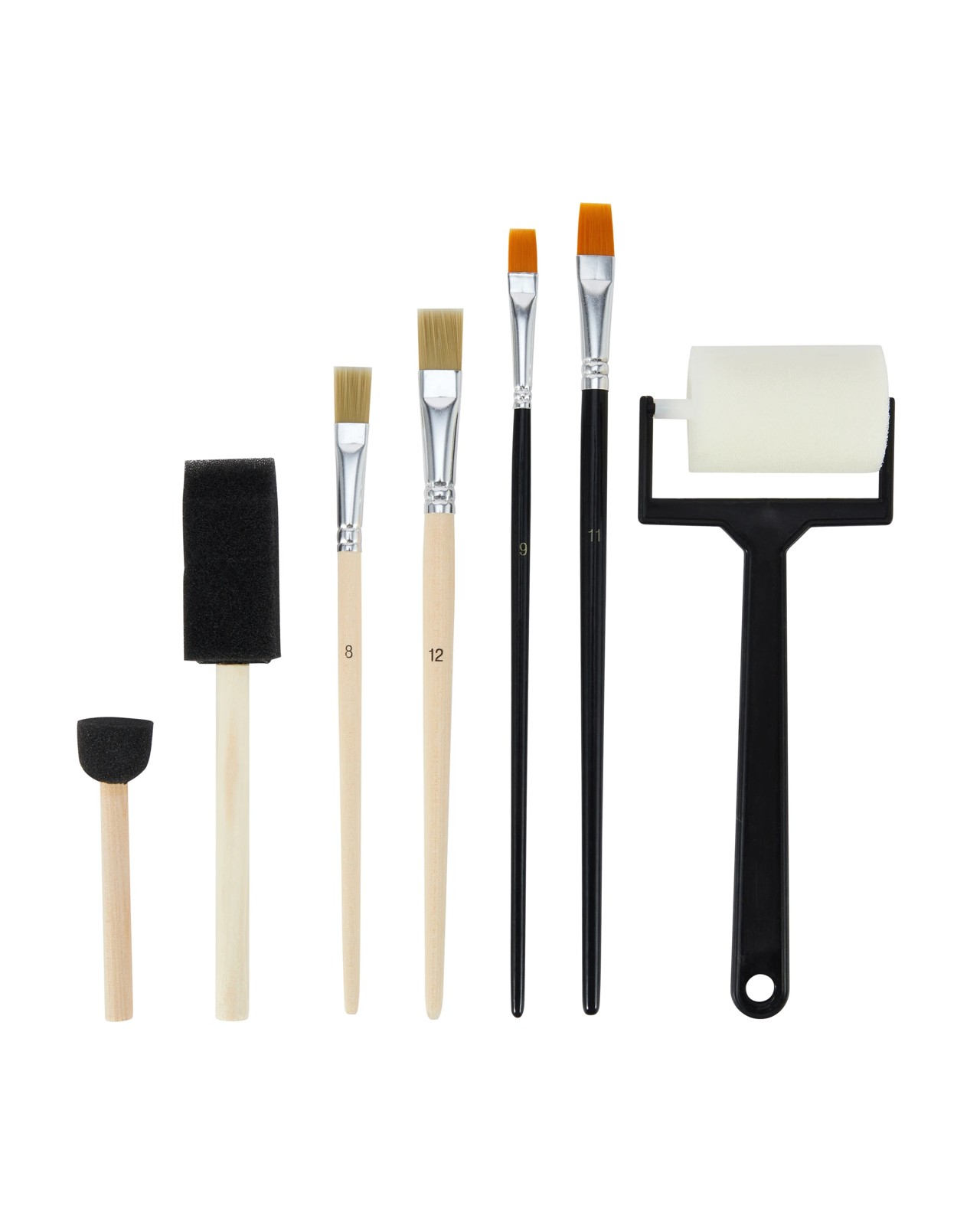 Anko 7 Pack Hobby Mix Brush Set 2 of 4