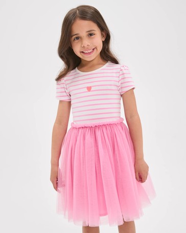 Occasion Knit Tulle Dress