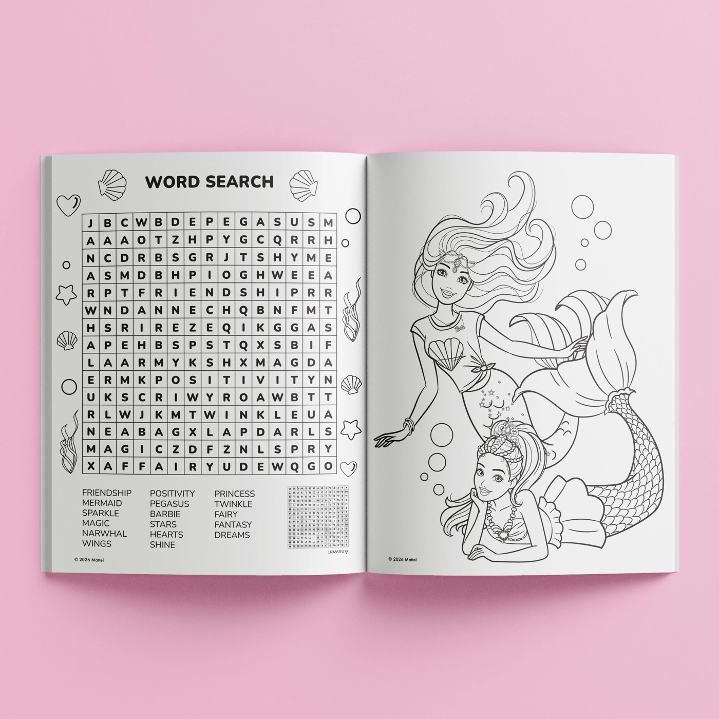 Kaleidoscope: Barbie Colouring and Activity Kit - Book 6 of 6