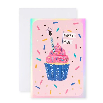 Connections from Hallmark Birthday Card - Birthday Cupcake