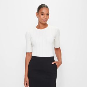 Carrie Bengaline Pencil Skirt - Preview thumbnail 2