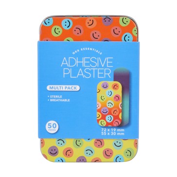 50 Piece Adhesive Plaster Multi Pack - OXX Essentials