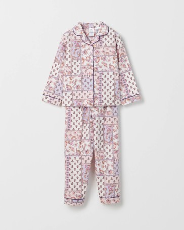 Australian Cotton Younger Girls Flannel Pyjama Set