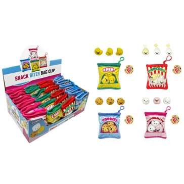 Snack Bites Bag Clip - Assorted*