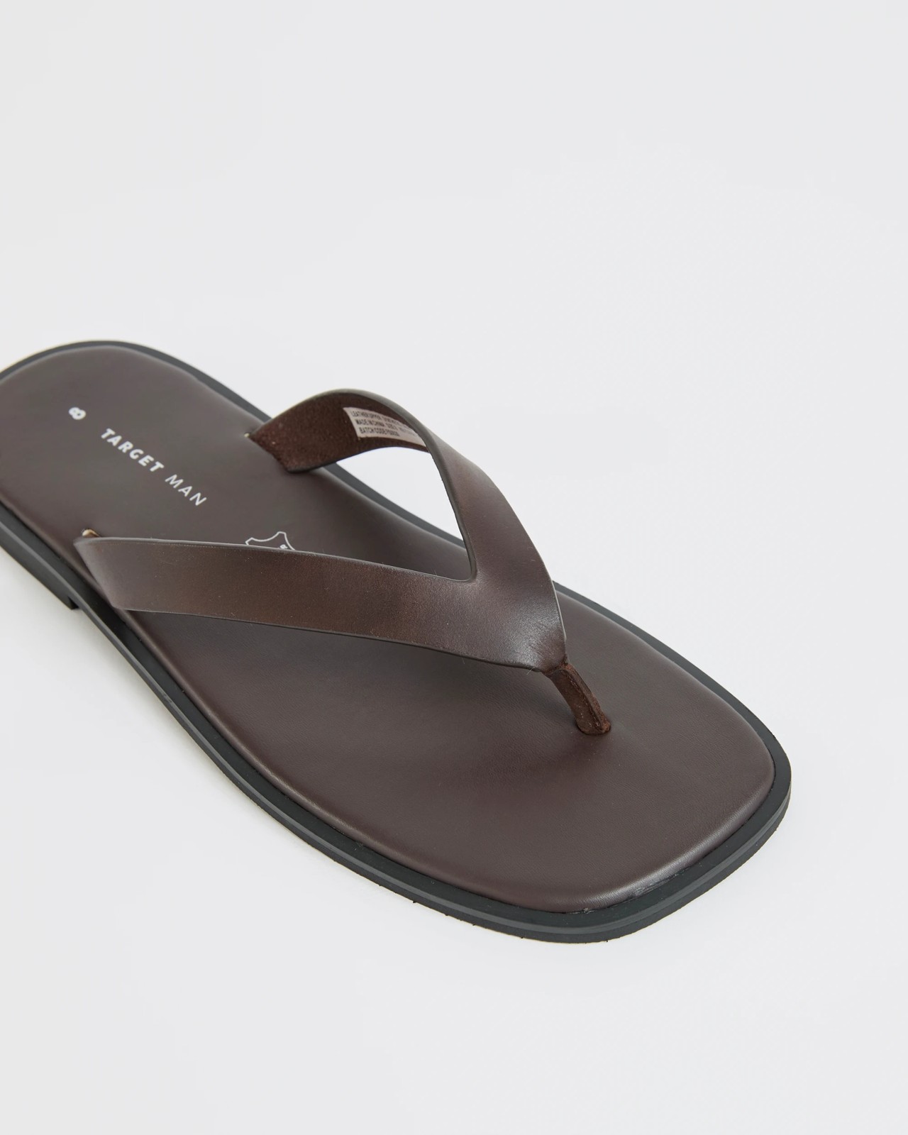 Leather Slim Thongs 3 of 3