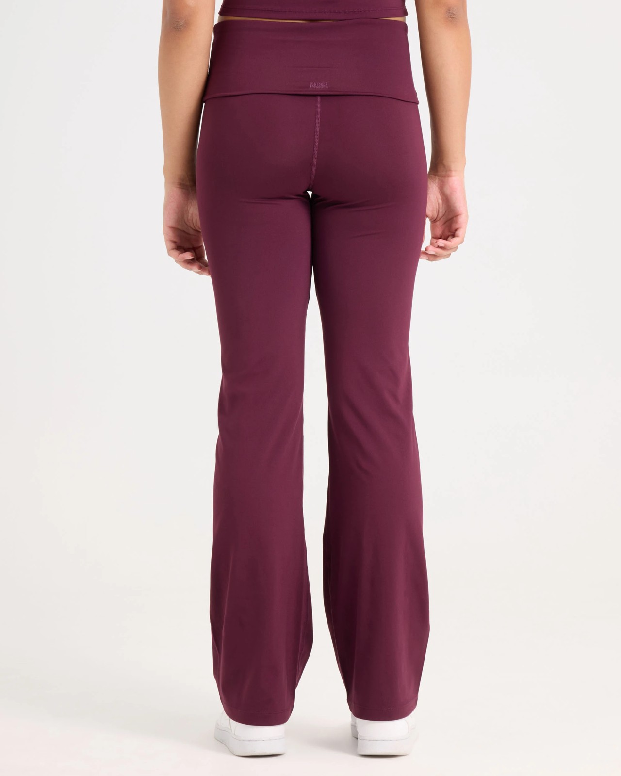 Lonsdale London Define Flare Leggings - Plum 2 of 5