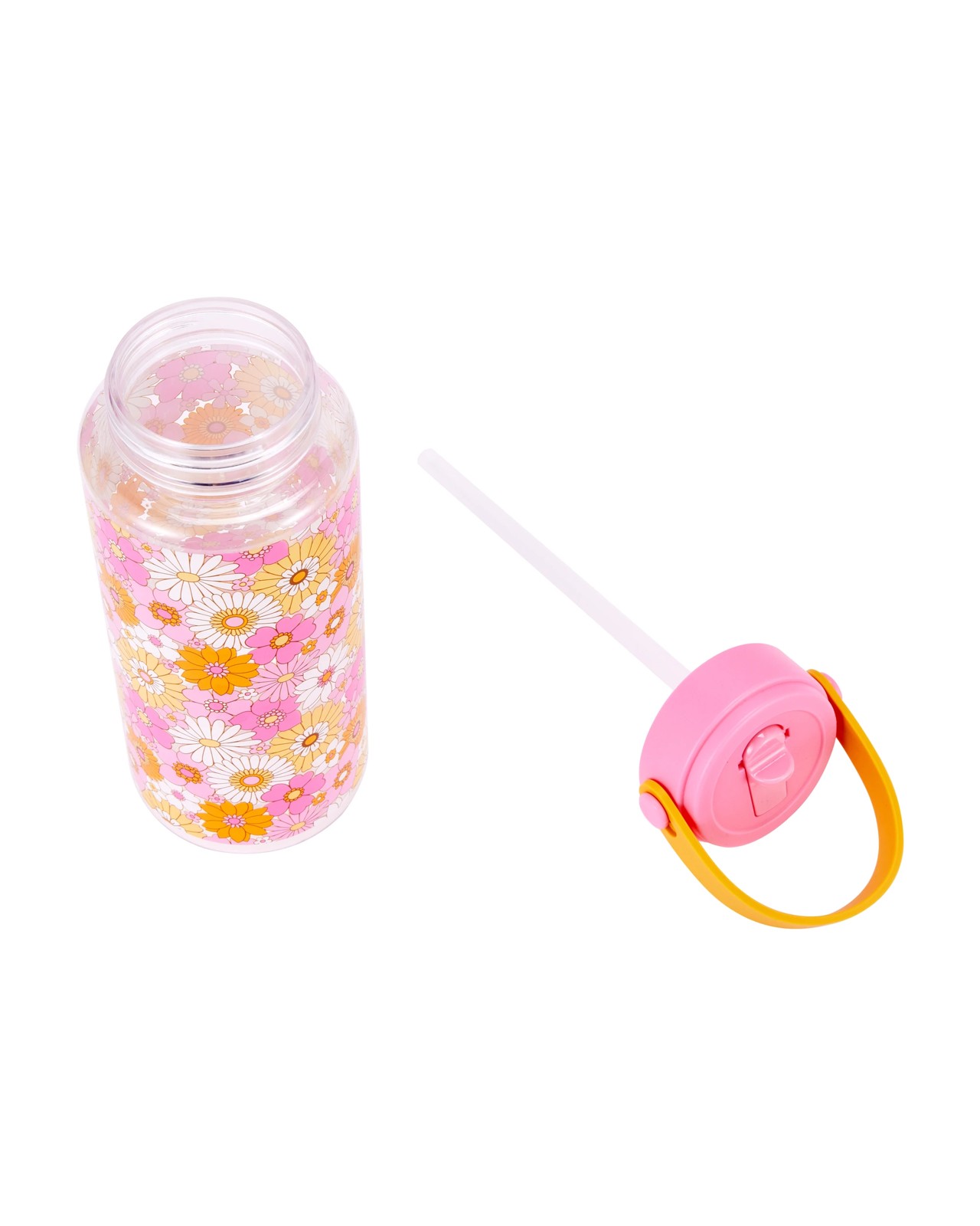 Anko 1L Drink Bottle with Handle - Flower 5 of 5