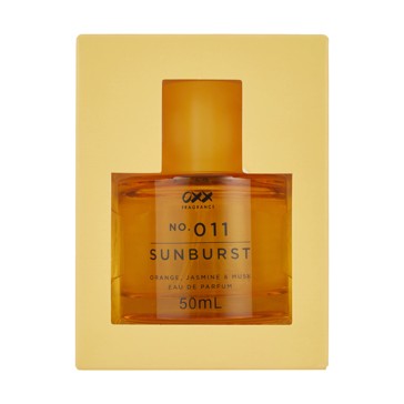No. 011 Sunburst Eau De Parfum 50ml, Orange, Jasmine and Musk - OXX Fragrance