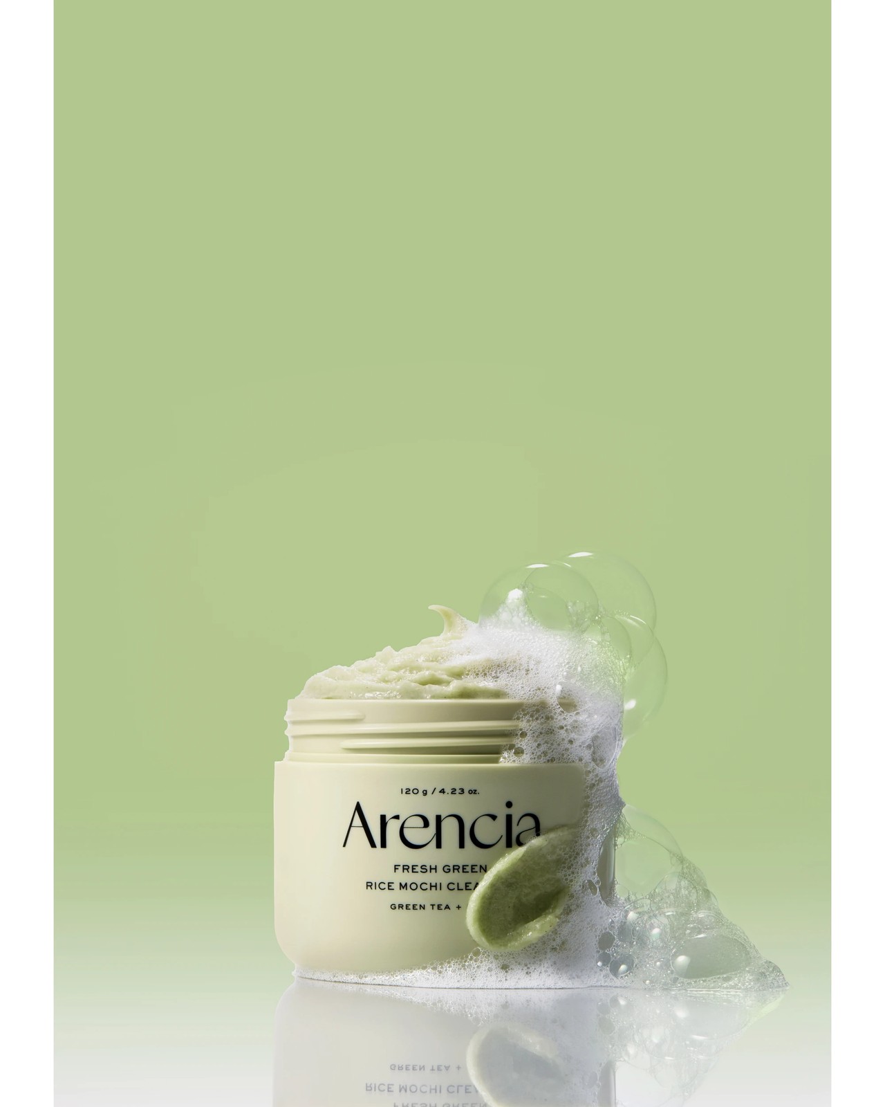 Arencia Fresh Green Rice Mochi Cleanser 120g 4 of 4