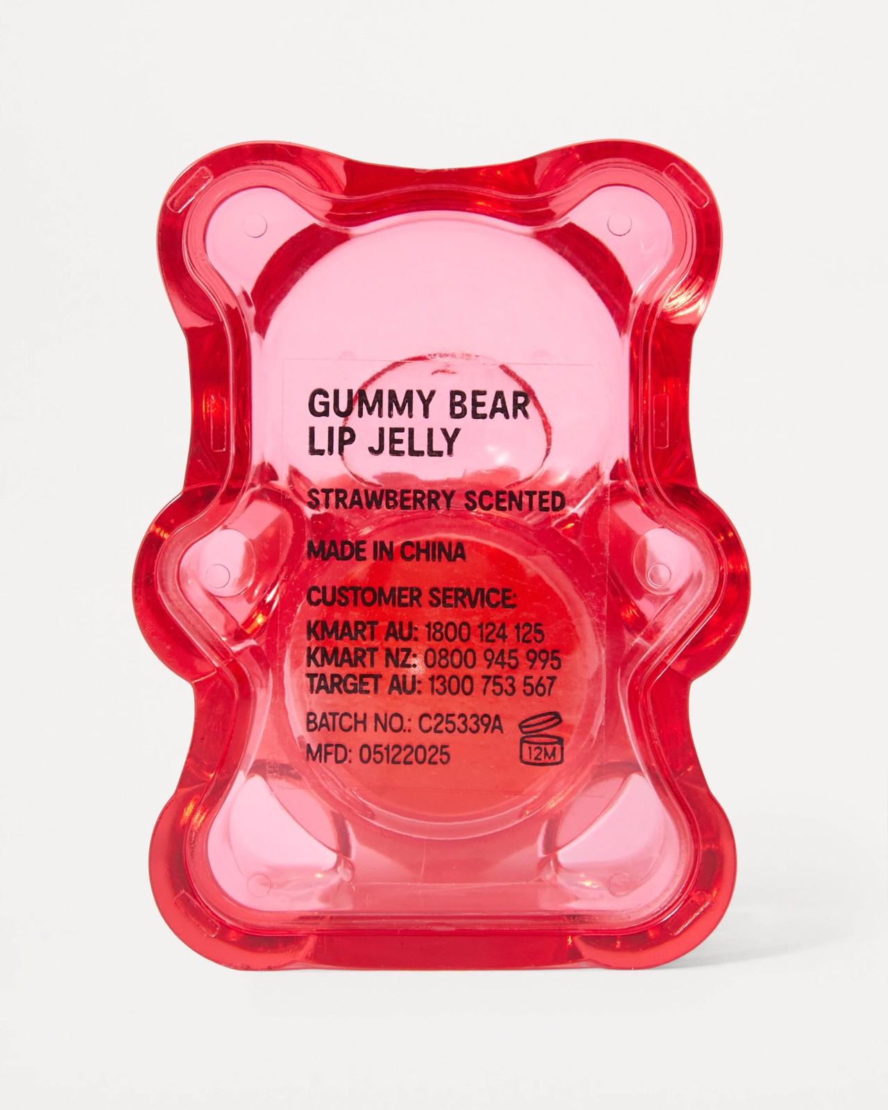 OXX Junior Gummy Bear Lip Jelly - Strawberry Scented 3 of 6