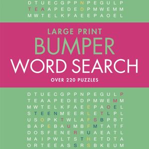 Large Print Bumper Word Search product image