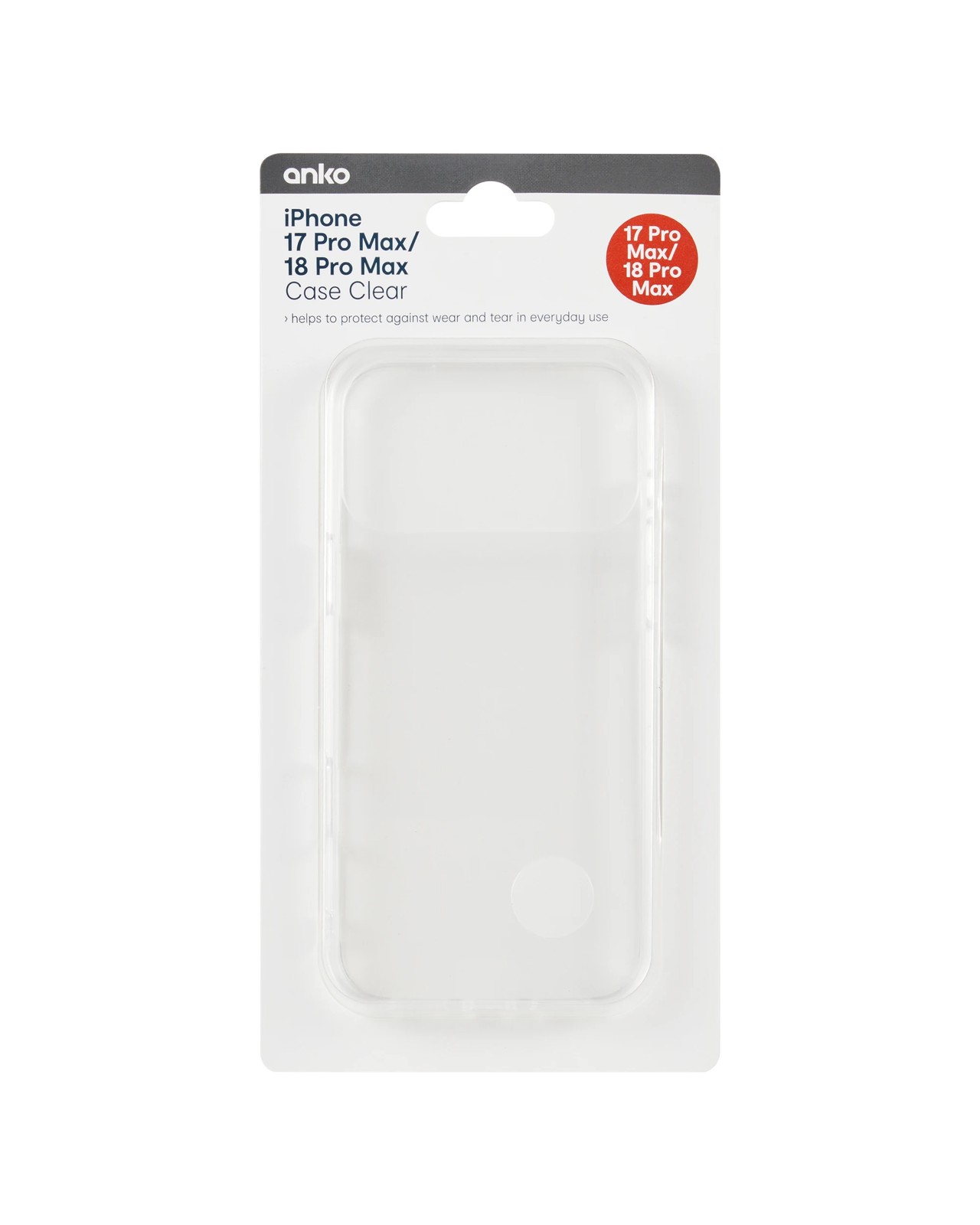 iPhone 17 Pro Max Case, Clear - Anko 6 of 6