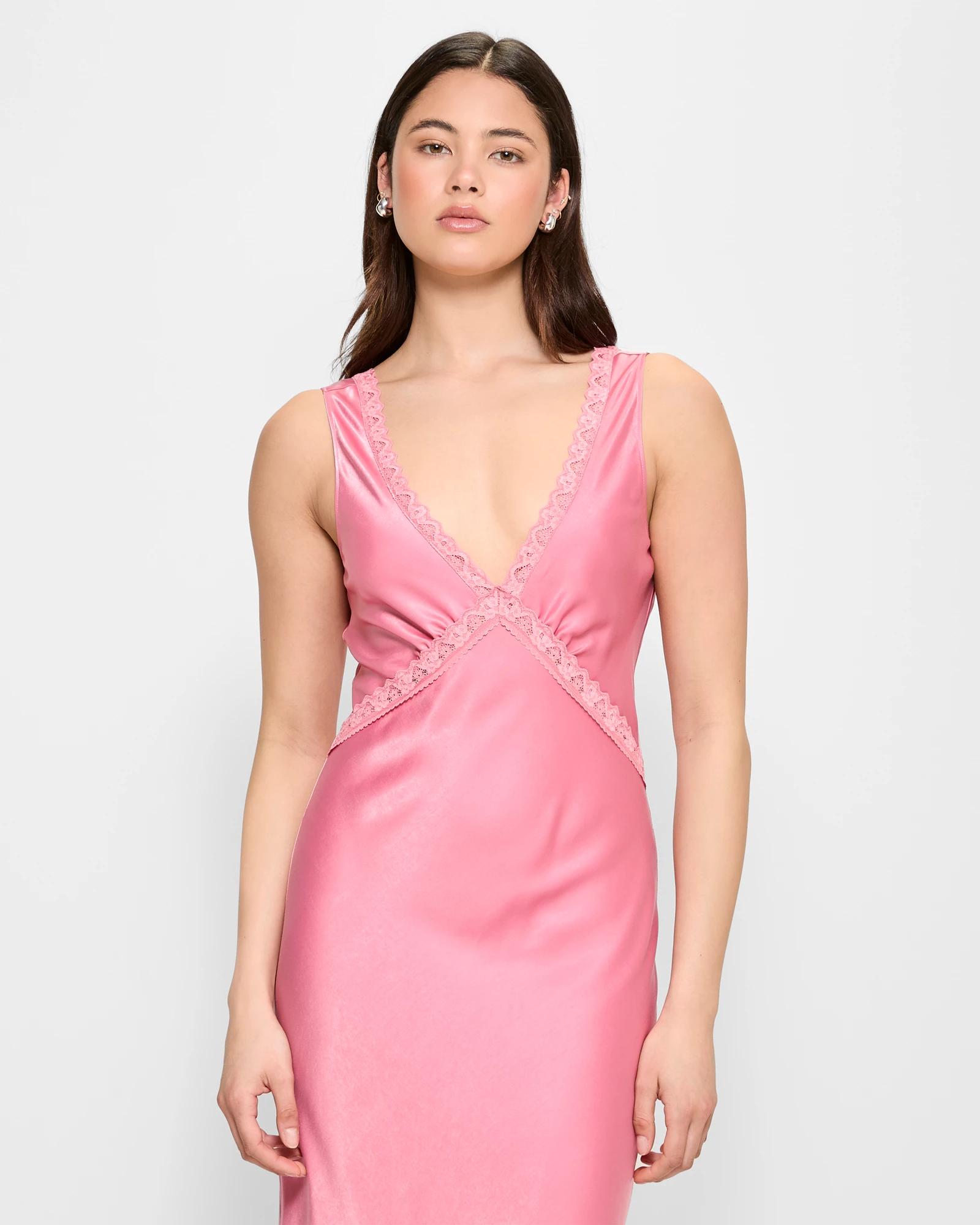 Lace Trim Slip Dress - Lily Loves | Target Australia