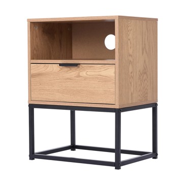 Blake 1 Drawer Bedside Table - Anko