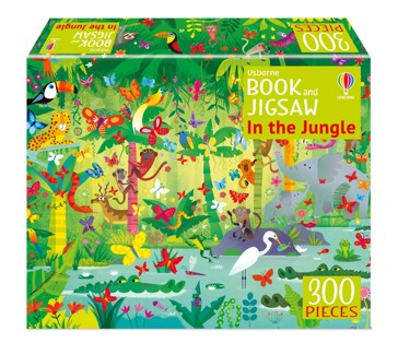 Usborne Book and Jigsaw: In the Jungle by Kirsteen Robson - Book