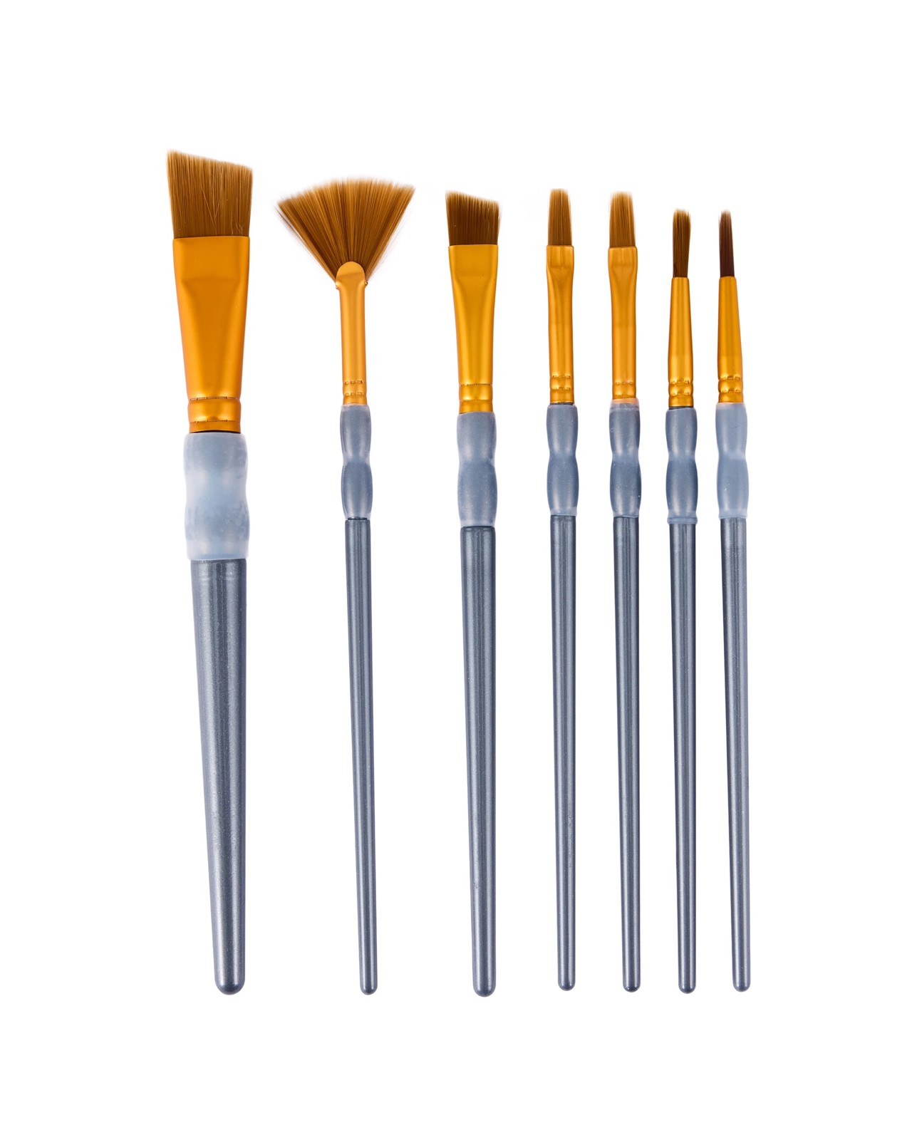 Anko 7 Piece Artist Grip Brush Set 2 of 3