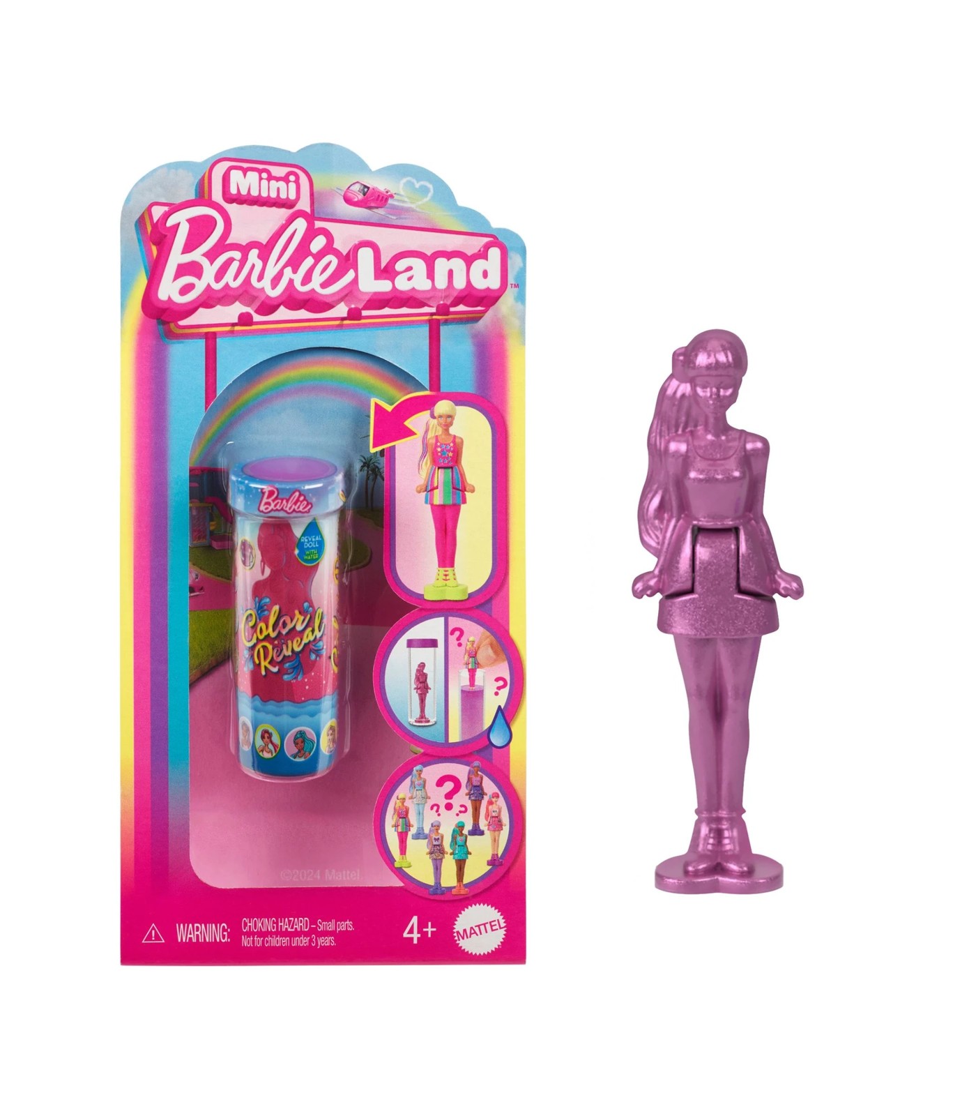 Barbie Mini BarbieLand Colour Reveal Doll Assorted Target Australia