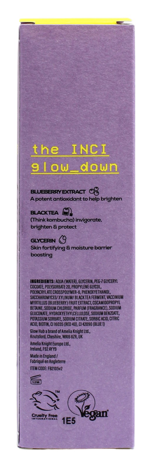 Glow Hub Jelly Cleanser 120ml - Blueberry and Black Tea 4 of 4