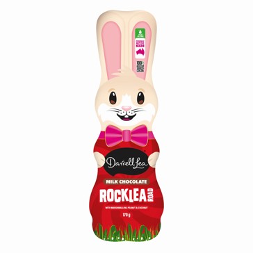 Darrell Lea Rocklea Road Easter Bunny 170g