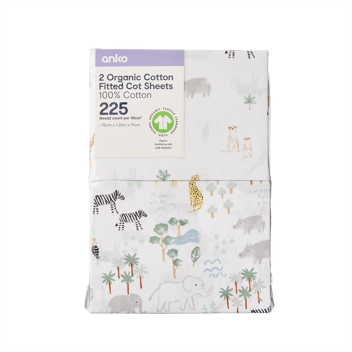 Kmart baby 2024 cot sheets