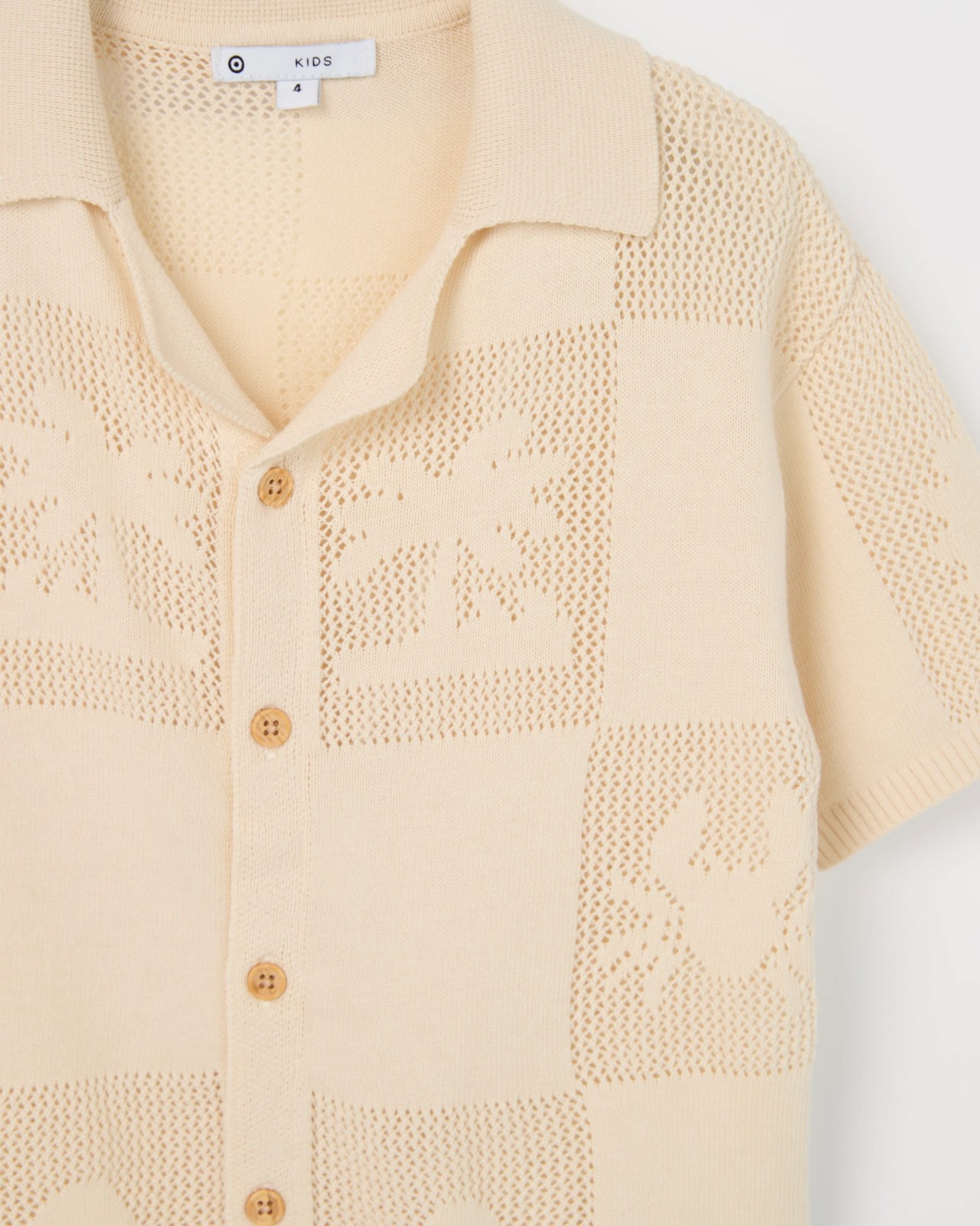 Australian Cotton Knit Short Sleeve Shirt 2 of 2