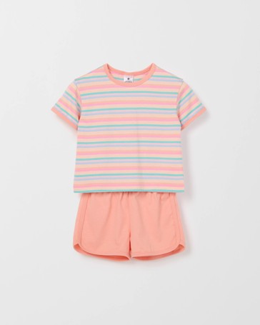Baby Organic Cotton T-Shirt & Shorts Set