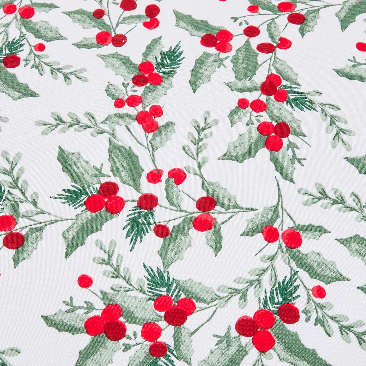 Anko Traditional Holly Tablecloth 3 of 5