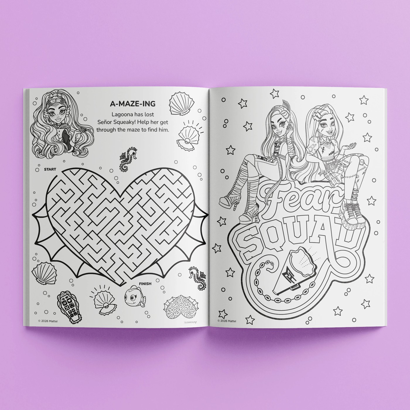 Kaleidoscope Monster High Colouring and Activity Kit - Book 6 of 6