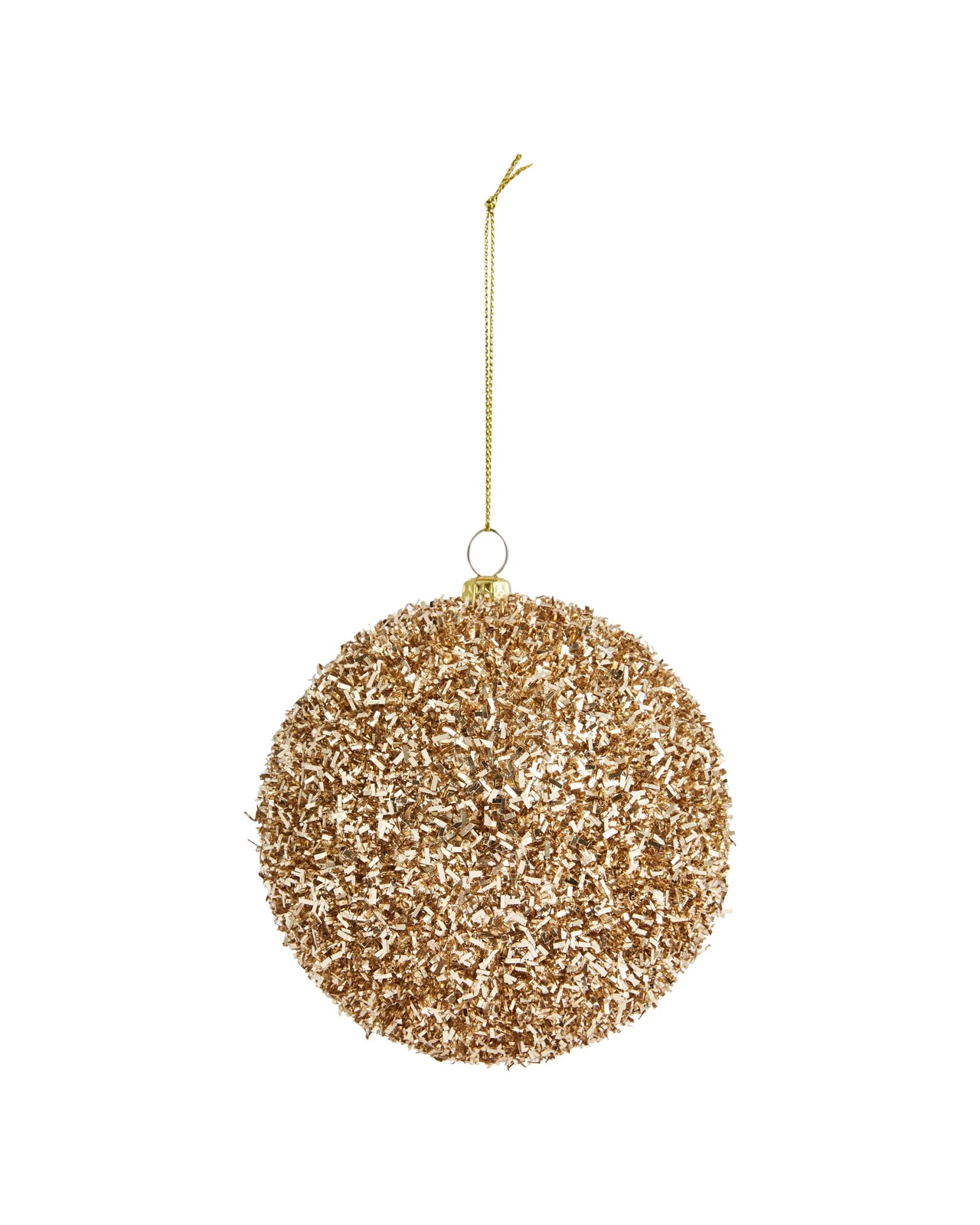 Anko 9 Pack 10cm Luxury Tinsel Baubles 4 of 5