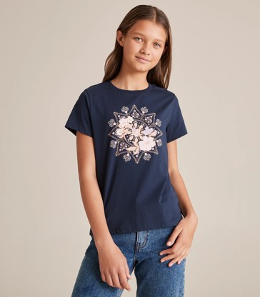 Organic Cotton Print T-shirt