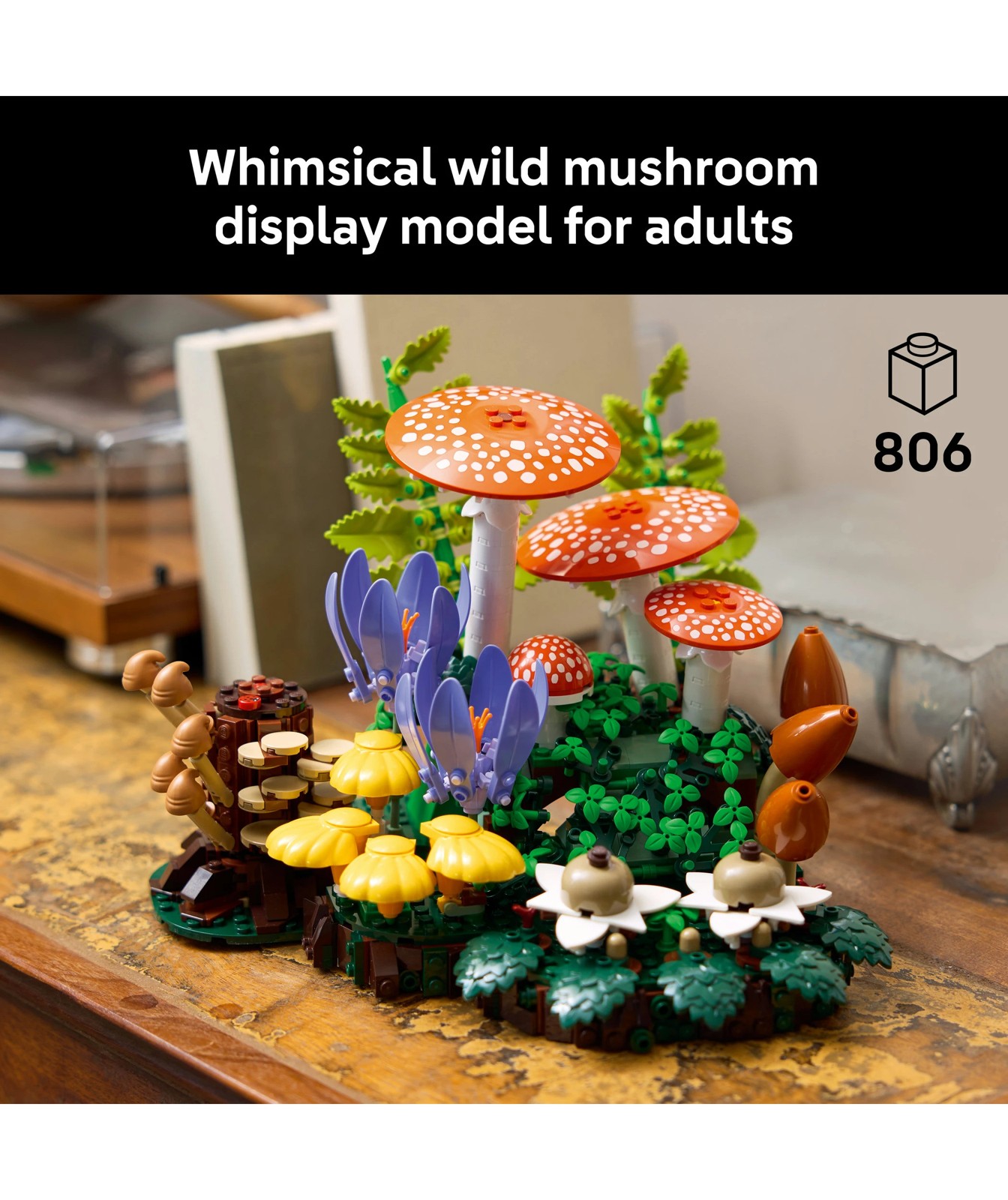 LEGO® Botanicals Woodland Mushrooms 11505 2 of 5