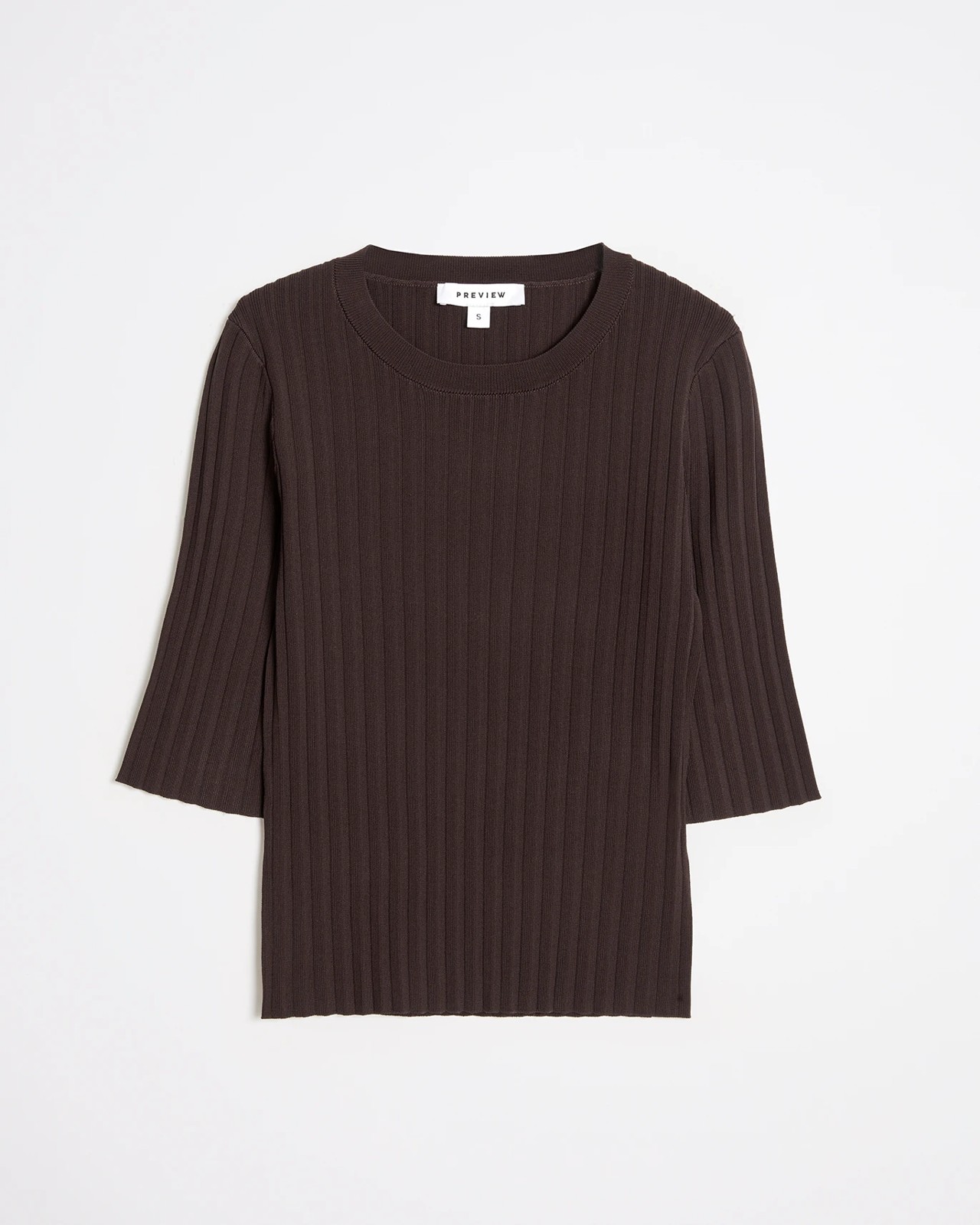 Fashion Boat Neck Rib Top - Preview 5 of 6